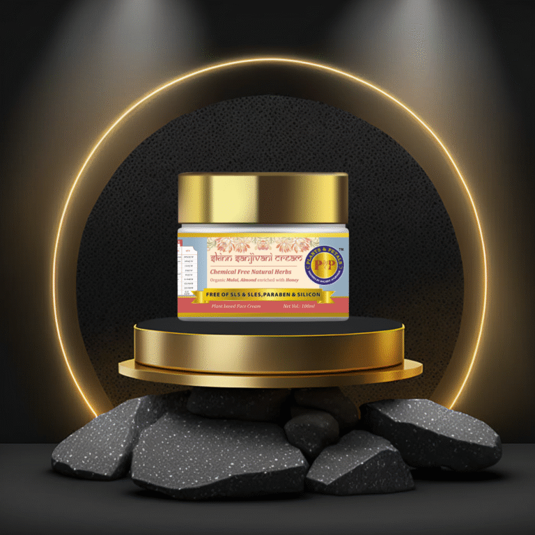 Skin Sanjivani Ayurvedic Moisturizer — Saffron, Honey and Vitamin C cream by Plants and Petals, R R Hygiene India