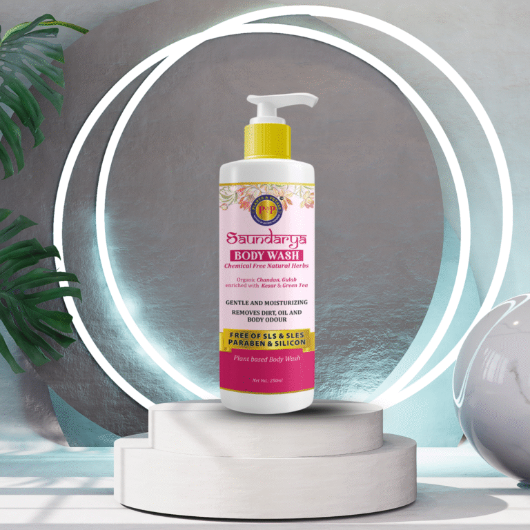Plants & Petals Saundarya Body Wash – Natural Herbal Shower Gel