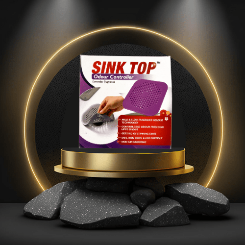 SinkTop Odour Controller — Kitchen Sink and Drain Deodorizing Sheet by R R Hygiene India